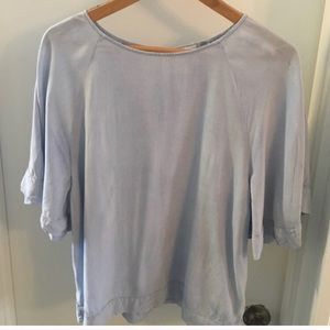 Anthropologie blouse with kimono sleeve